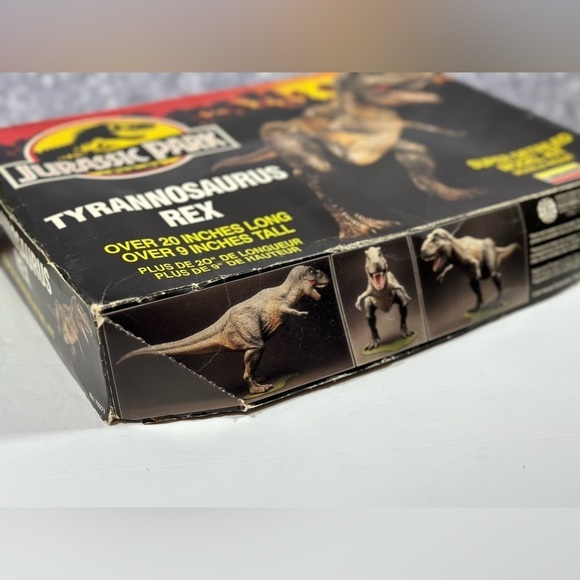 🌱 🦕 Jurassic Park Velociraptor Model Kit 1993 Lindberg - Picture 2 of 10